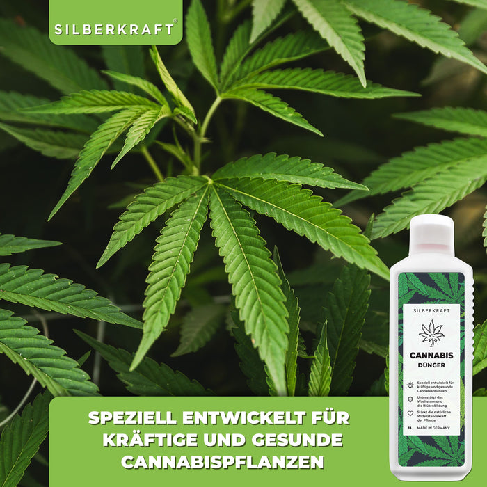 Fertilizzante per cannabis - Fertilizzante liquido minerale NPK con azoto - Fertilizzante per piante di cannabis - Fertilizzante per canapa