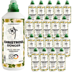 Concime per rose di Natale - concime liquido minerale NPK con azoto - concime per rose di Natale (Helleborus) - concime per fioritura invernale - Silberkraft
