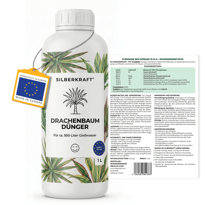 Fertilizzante per l'albero del drago - Silberkraft