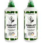 Concime per foglia singola - Concime liquido minerale NPK con azoto - Concime per foglia singola (Spathiphyllum) - Concime per piante d'appartamento - Silberkraft