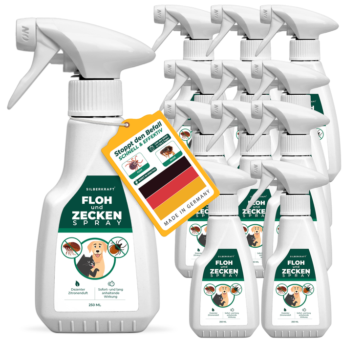 Spray antipulci e zecche per cani e gatti