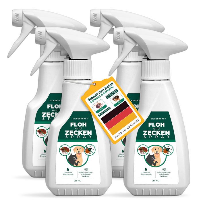 Spray antipulci e zecche per cani e gatti