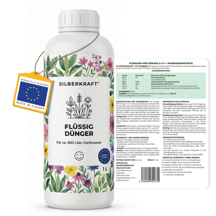 Fertilizzante liquido - Silberkraft