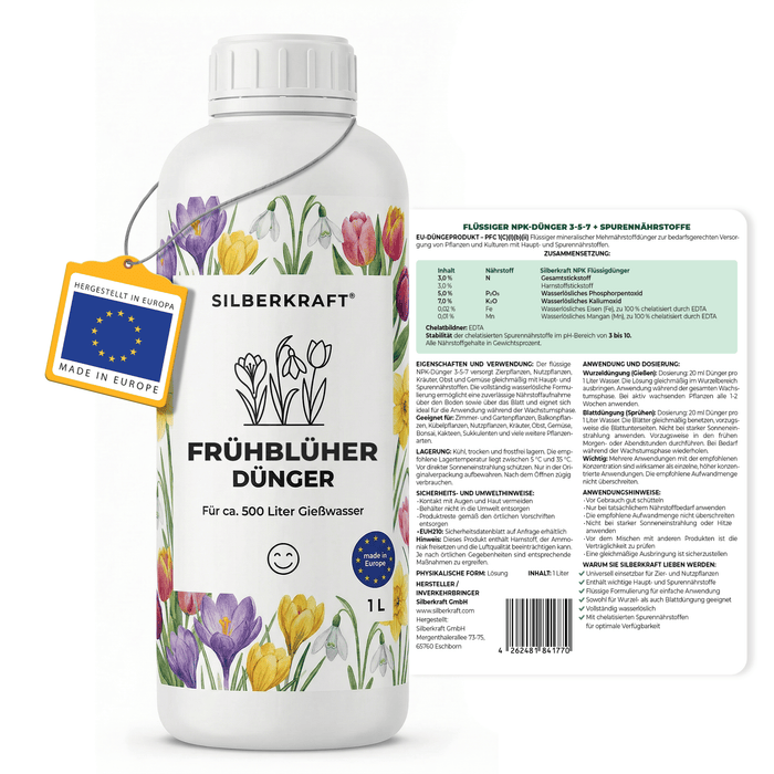 Fertilizzante per la fioritura precoce - Silberkraft