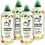 Concime da giardino - Concime liquido minerale NPK con azoto - Concime universale per piante da giardino - Concime per fiori e arbusti - Silberkraft