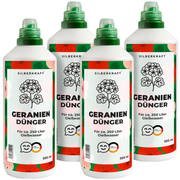 Fertilizzante per gerani – Fertilizzante liquido minerale NPK con azoto – Fertilizzante per gerani (pelargoni) – Fertilizzante per piante da balcone