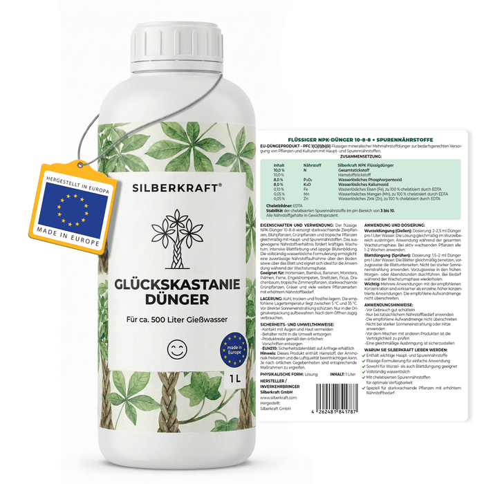 Concime per castagne fortunate - Silberkraft
