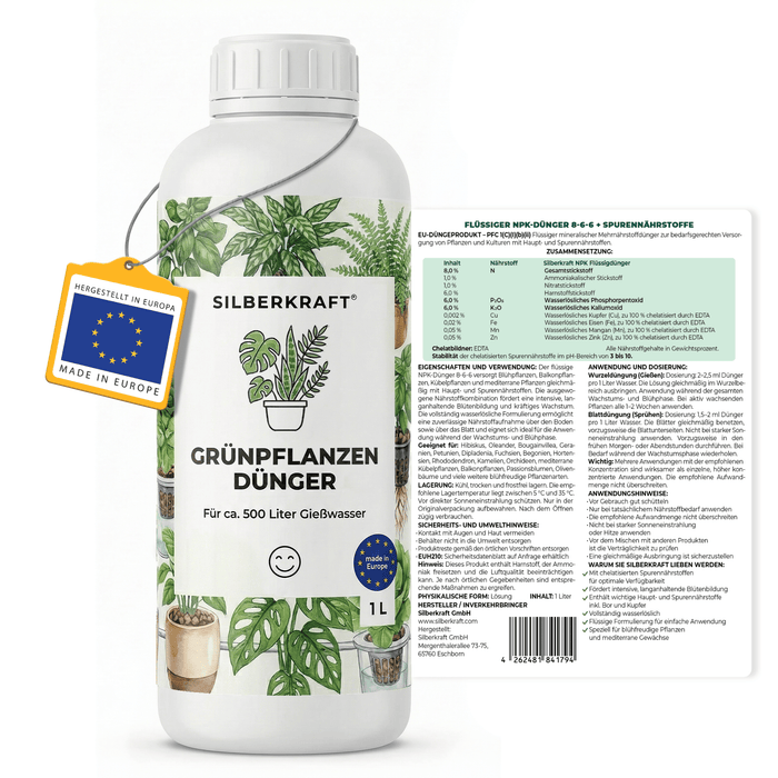 Fertilizzante per piante verdi - Silberkraft