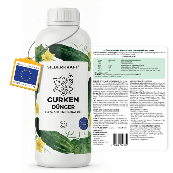 Fertilizzante per cetrioli - Silberkraft