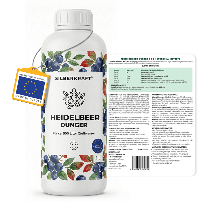 Fertilizzante per mirtilli - Silberkraft