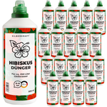 Concime per ibisco - Concime liquido minerale NPK con azoto - Concime per ibisco - Concime per ibisco da giardino e ibisco da interni - Silberkraft