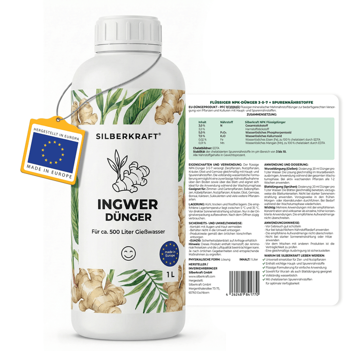 Fertilizzante allo zenzero - Silberkraft
