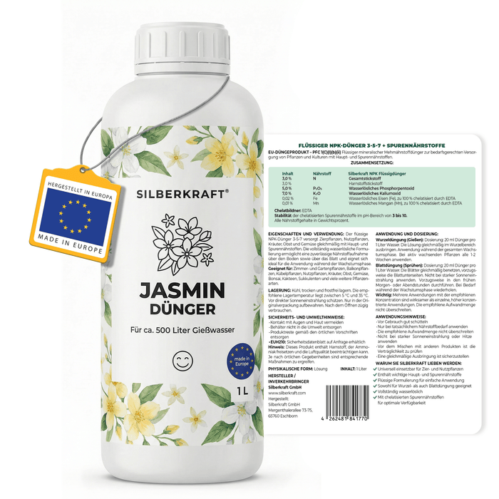 Fertilizzante al gelsomino - Silberkraft