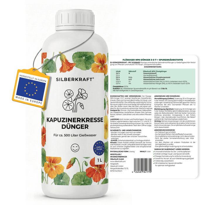 Fertilizzante al nasturzio - Silberkraft