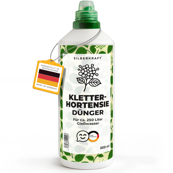 Concime per ortensie rampicanti - concime liquido minerale NPK con azoto - concime per ortensie rampicanti - concime per piante da giardino - Silberkraft