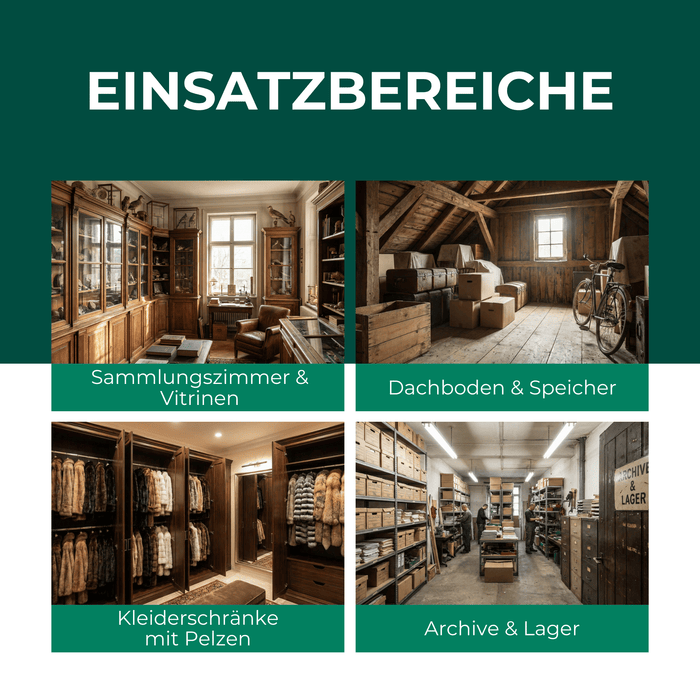 Silberkraft Lagerpiraten gegen Museumskäfer Kabinettkäfer Produktbilder