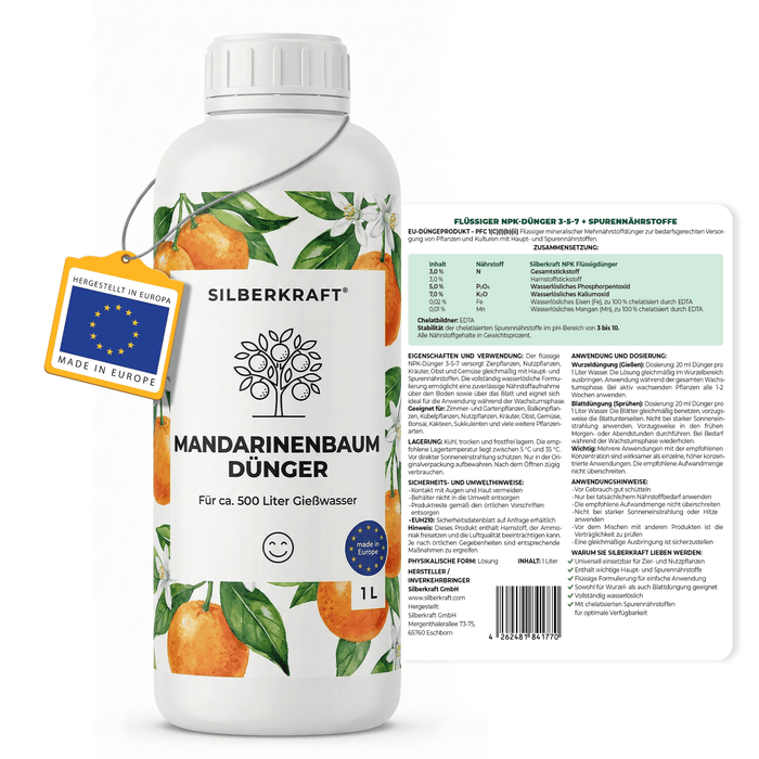 Fertilizzante per mandarini - Silberkraft