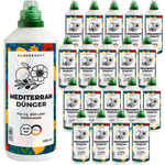 Concime mediterraneo - concime liquido minerale NPK con azoto - concime per piante mediterranee - concime per agrumi e piante in vaso - Silberkraft