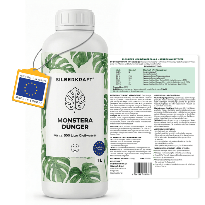 Fertilizzante Monstera - Silberkraft