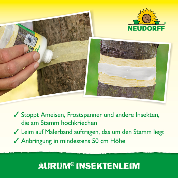 Colla per insetti Neudorff Aurum - Silberkraft