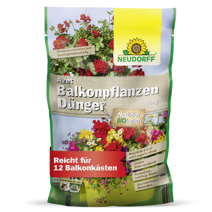 Neudorff Azet Fertilizzante per piante da balcone 750 g