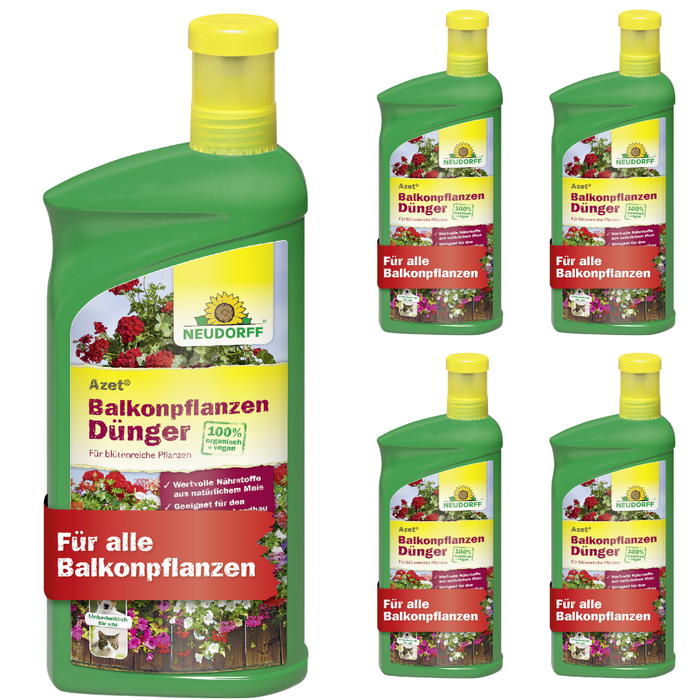 Neudorff Azet fertilizzante per piante da balcone - Silberkraft