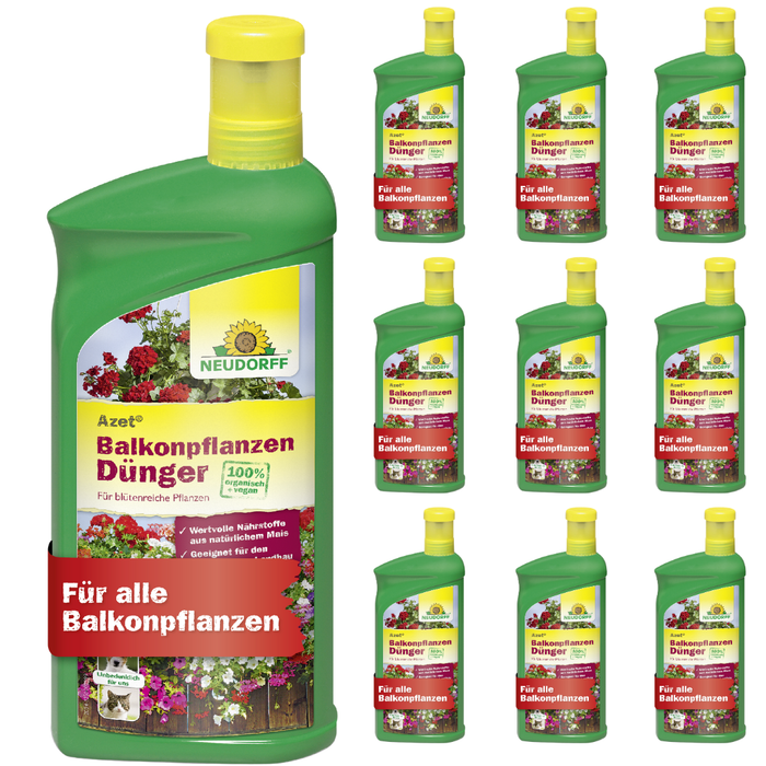 Neudorff Azet fertilizzante per piante da balcone - Silberkraft