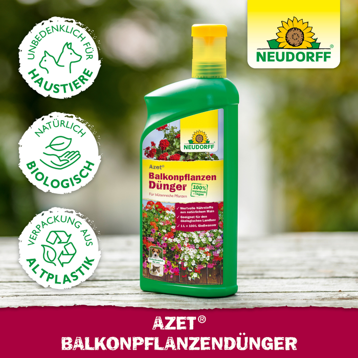 Neudorff Azet fertilizzante per piante da balcone