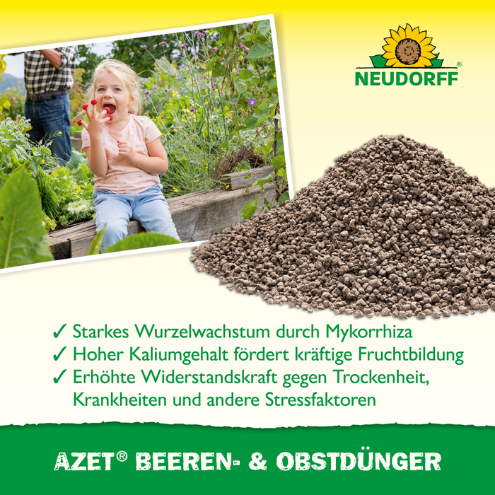 Neudorff Azet Fertilizzante per bacche e frutta 750 g