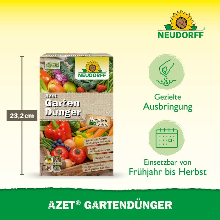 Fertilizzante da giardino Neudorff Azet