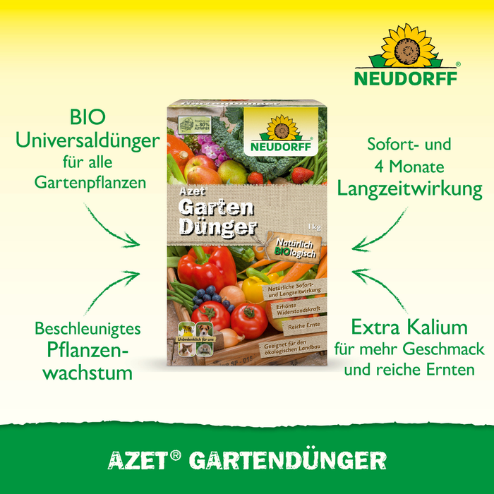 Fertilizzante da giardino Neudorff Azet