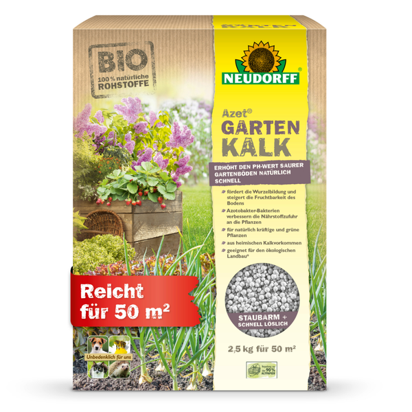 Neudorff Azet Garden Lime - Potenza argentata