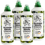 Concime per olivi - Concime liquido minerale NPK con azoto - Concime per olivi - Concime per piante mediterranee in vaso - Silberkraft