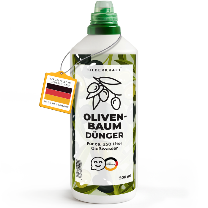 Concime per olivo – Concime liquido minerale NPK con azoto – Concime per olivo – Concime per piante mediterranee in contenitore