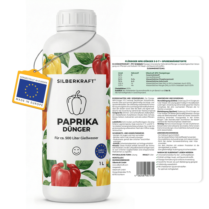 Fertilizzante al pepe - Silberkraft