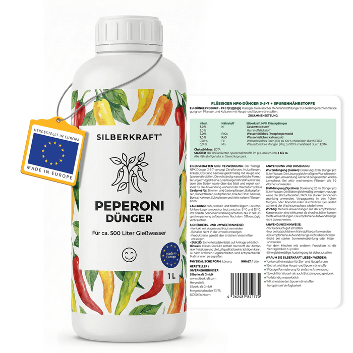 Concime al peperoncino - Silberkraft