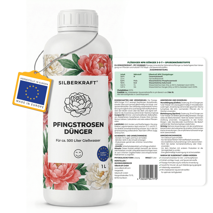 Fertilizzante peonia - Silberkraft