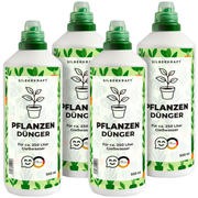 Fertilizzante per piante – Fertilizzante liquido minerale NPK con azoto – Fertilizzante per piante da interno e da giardino – Fertilizzante multiuso per piante