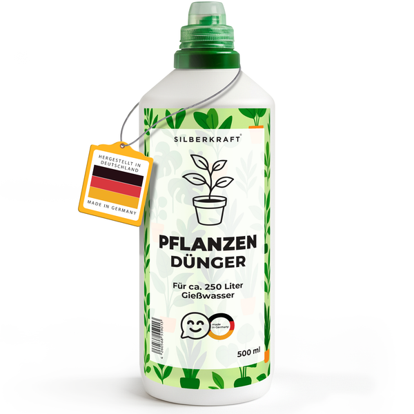 Concime per piante - Concime liquido minerale NPK con azoto - Concime per piante da interno e da giardino - Concime universale per piante - Silberkraft