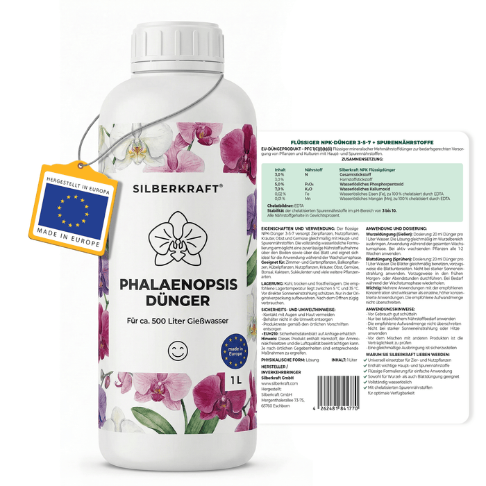 Concime per Phalaenopsis - Silberkraft