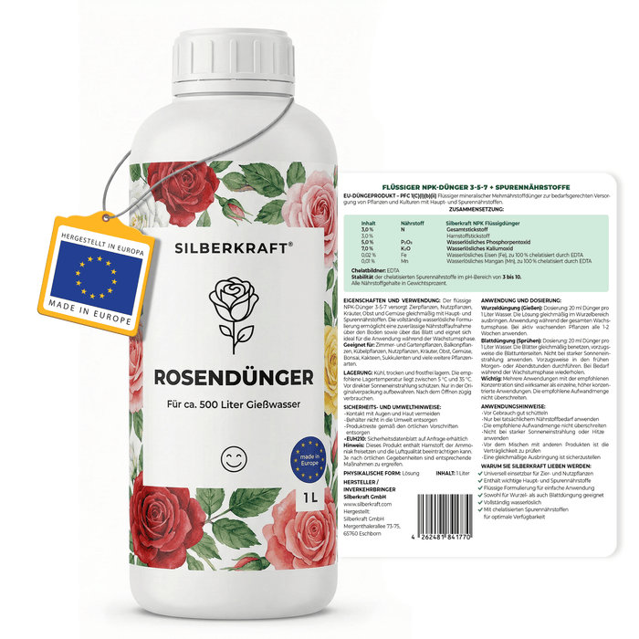 Fertilizzante per rose - Silberkraft