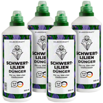 Concime per iris - Concime liquido minerale NPK con azoto - Concime per iris (iris) - Concime perenne - Silberkraft