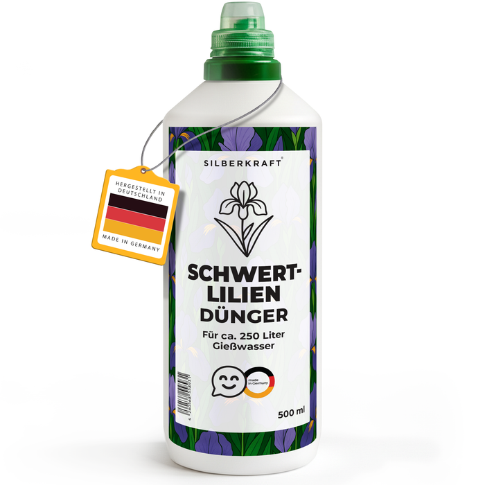 Fertilizzante per iris – Fertilizzante liquido minerale NPK con azoto – Fertilizzante per iris (Iris) – Fertilizzante perenne