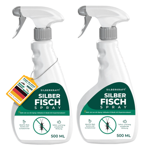 Silberfisch Spray 500ml inkl. E-Book - Silberkraft