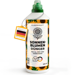 Concime per girasoli - concime liquido minerale NPK con azoto - concime per girasoli - concime per piante da fiore - Silberkraft