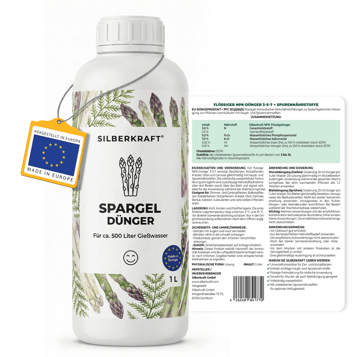 Concime per asparagi - Silberkraft