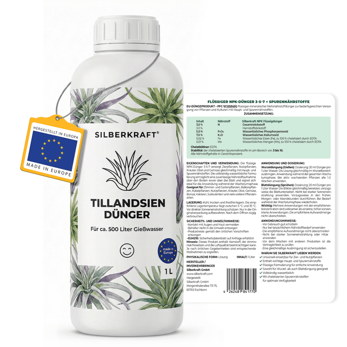 Fertilizzante per Tillandsia - Silberkraft