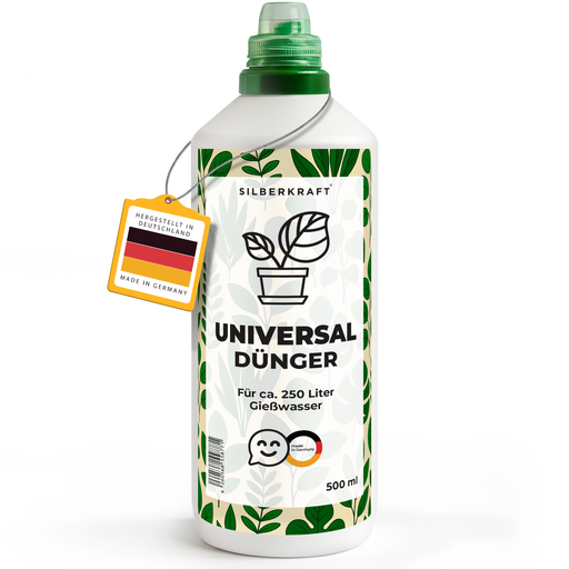Concime universale - concime liquido minerale NPK con azoto - concime per tutte le piante - concime universale per piante e concime da giardino - Silberkraft