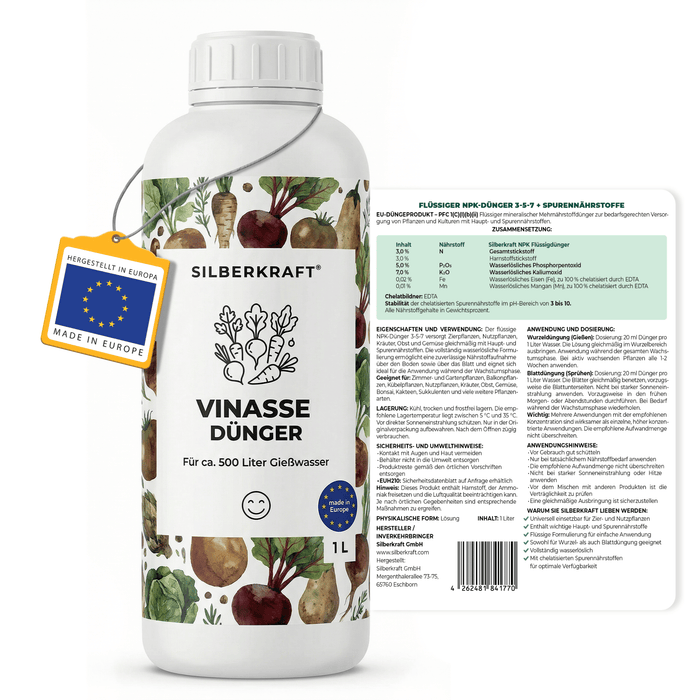 Fertilizzante Vinasse - Silberkraft