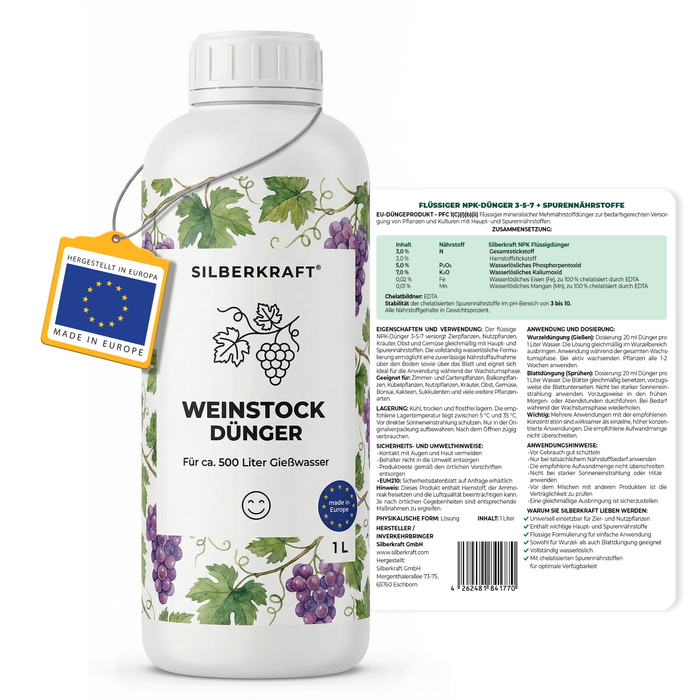 Fertilizzante per vite - Silberkraft